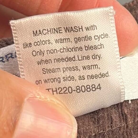 Pendleton Soft Corduroy Straight Leg Work Trouser Pants Women's Size 12 FF-05 - Picture 6 of 10